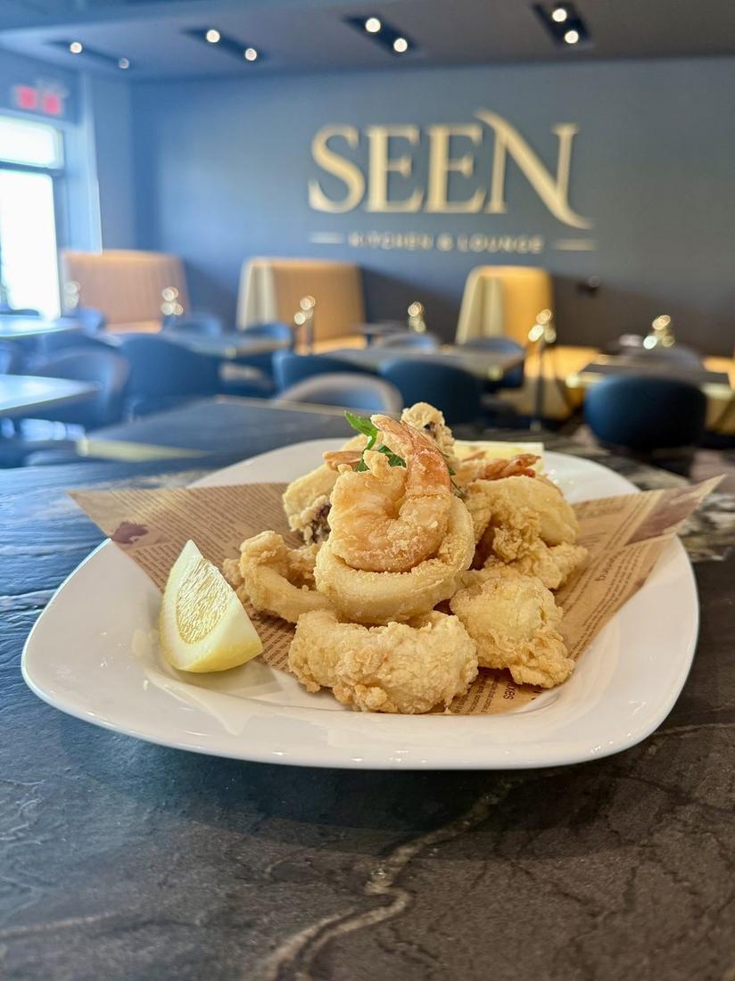 Crispy Calamari and Shrimp