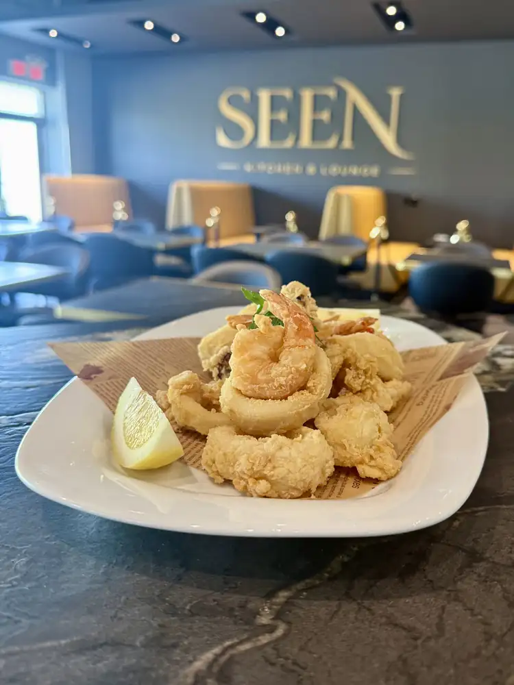Crispy Calamari and Shrimp